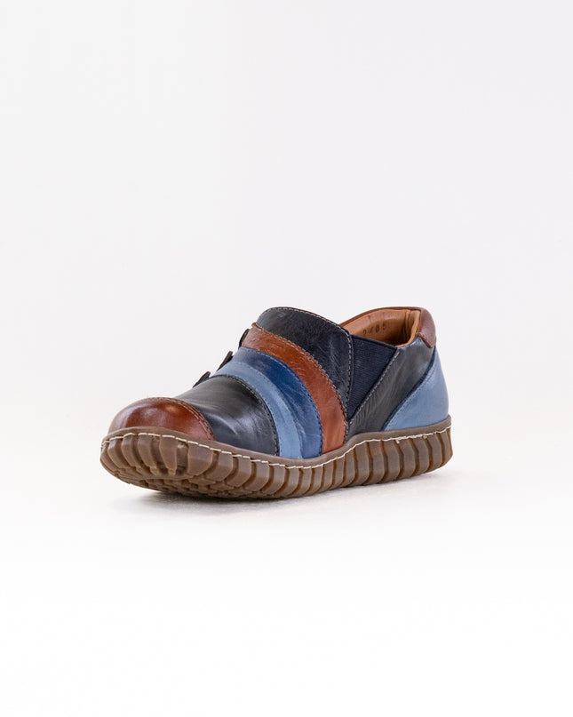 Spring Step Neeta (Women's) - Navy Multi Leather