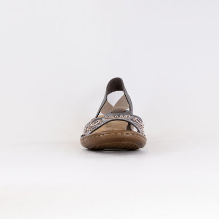 Rieker Regina Sandal (Women's) - Smoke