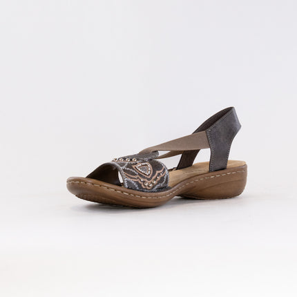 Rieker Regina Sandal (Women's) - Smoke