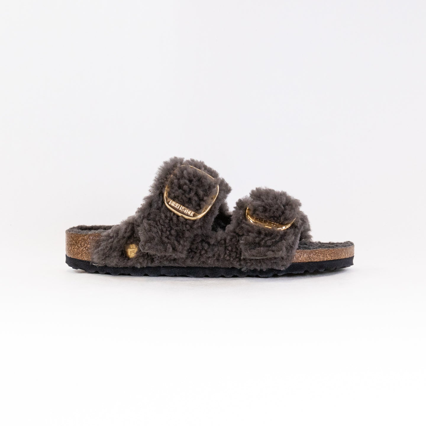 birkenstock arizona big buckle tobacco brown Shearling Oiled Leather in Color adding stability and reducing foot fatigue when youre on the move Birkenstock arizona tobacco oiled leather"