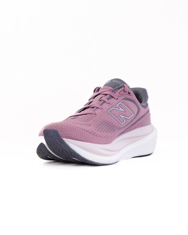 New Balance 1080V15 (Women's) - Rosewood/Silver Metallic