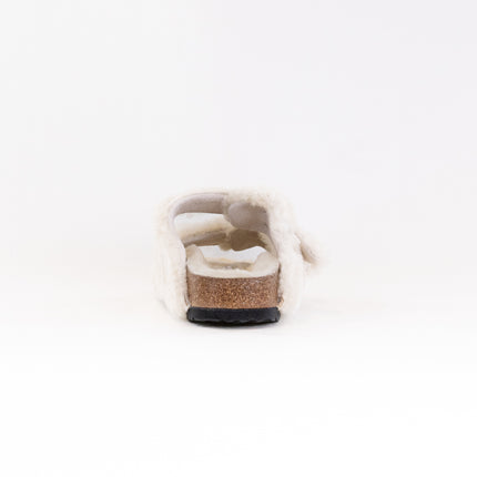 Birkenstock Arizona Big Buckle Shearling (Women's) - Teddy Eggshell