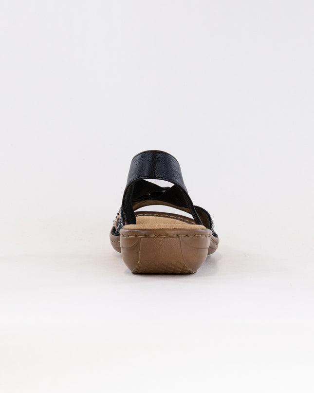 Rieker Regina Sandal (Women's) - Black