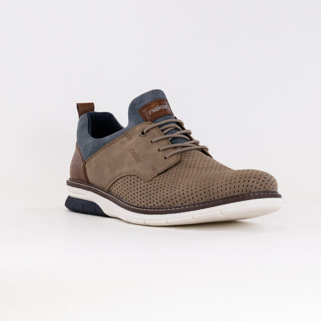 Rieker Dustin 50 (Men's) - Toffee/Denim