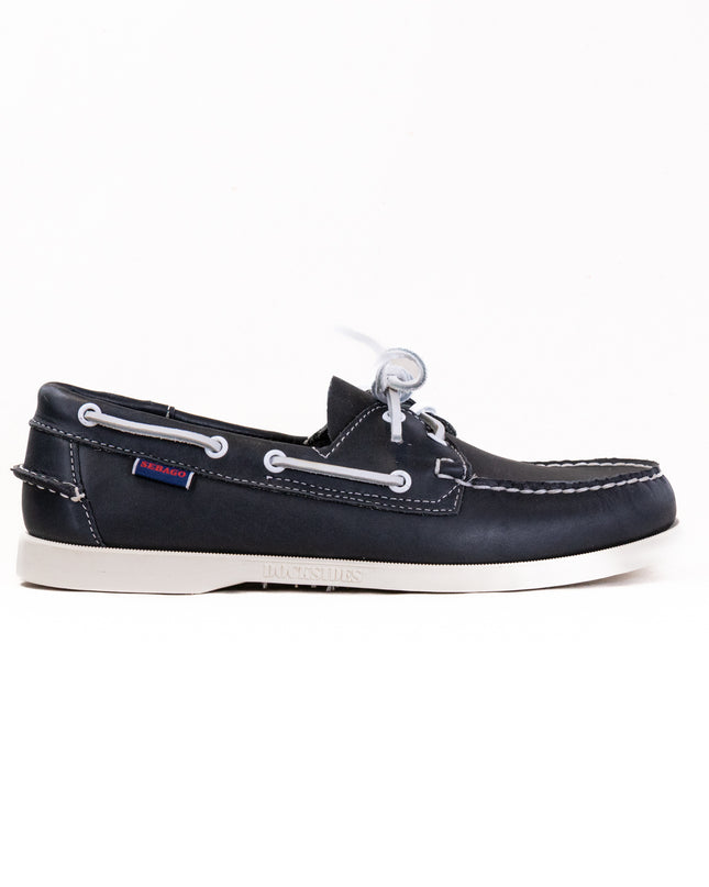Sebago Docksides Classic Portland (Men's) - Navy Blue