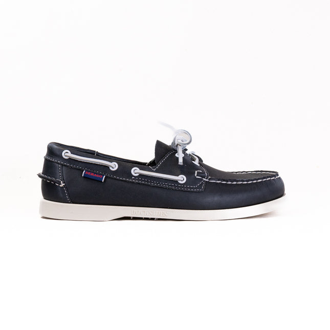Sebago Docksides Portland (Men's) - Navy Blue