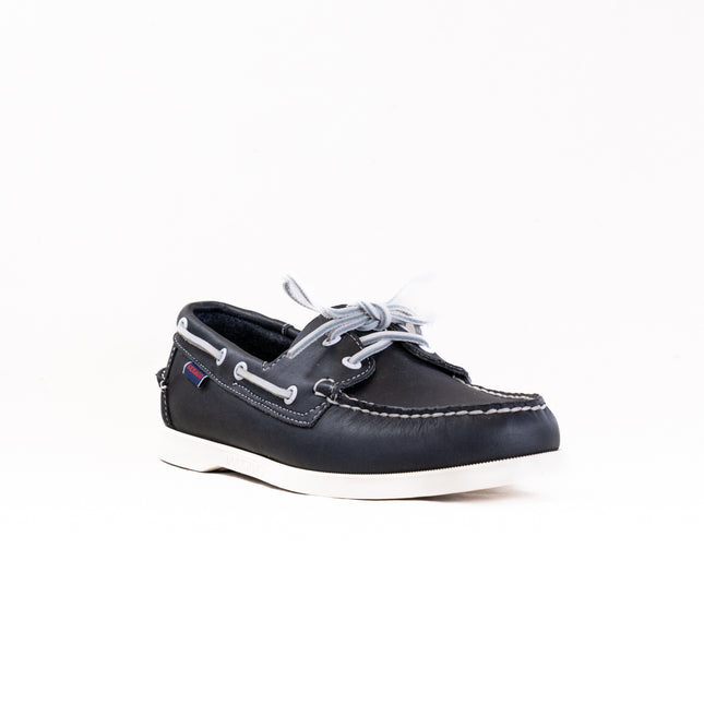 Sebago Docksides Portland (Men's) - Navy Blue