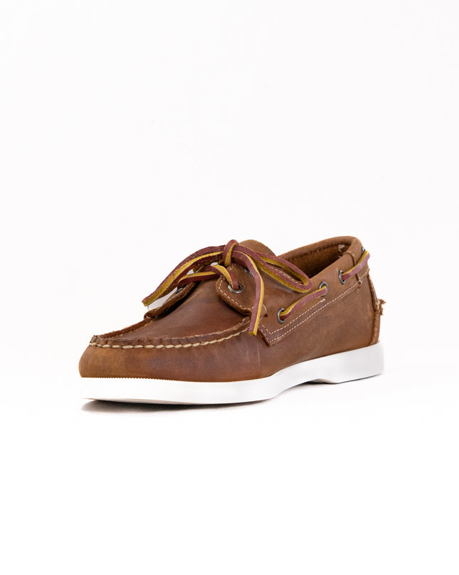 Sebago Docksides Portland Crazy Horse (Men's) - Tan