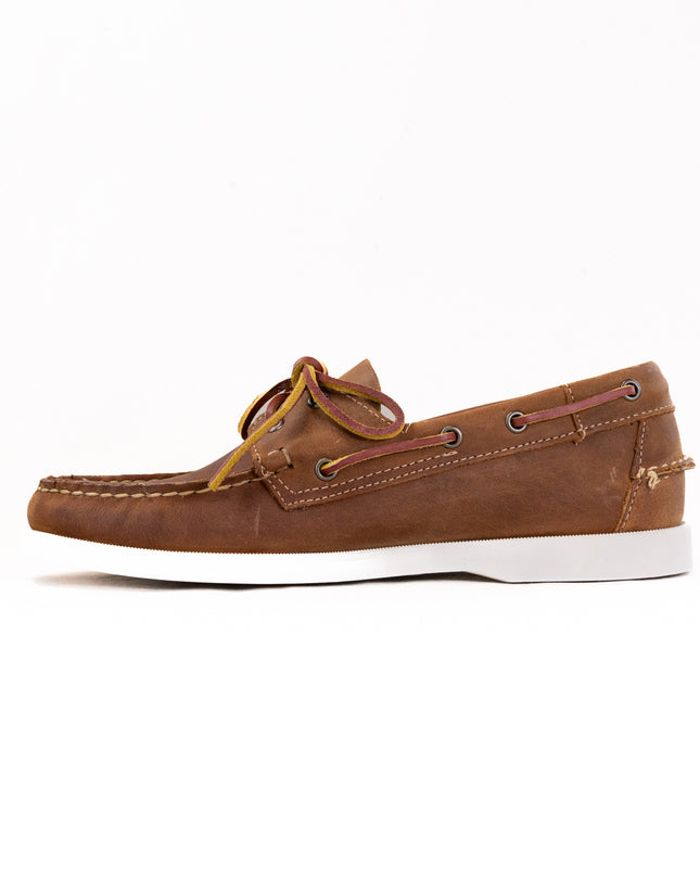 Sebago Docksides Portland Crazy Horse (Men's) - Tan