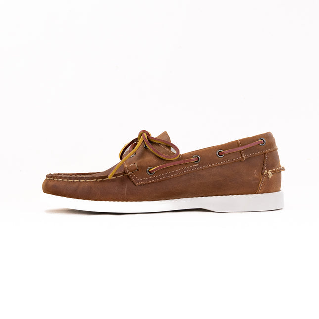 Sebago Docksides Portland Crazy Horse (Men's) - Tan