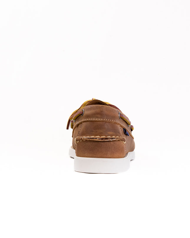 Sebago Docksides Portland Crazy Horse (Men's) - Tan