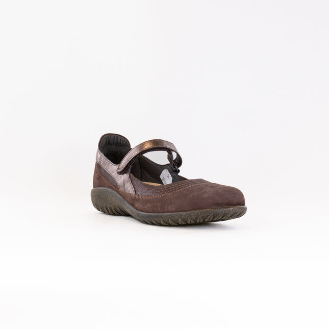 Naot Kirei (Women's) - Toffee Brown Lthr/Coffee Bean Nubuck/Radiant Copper Lthr