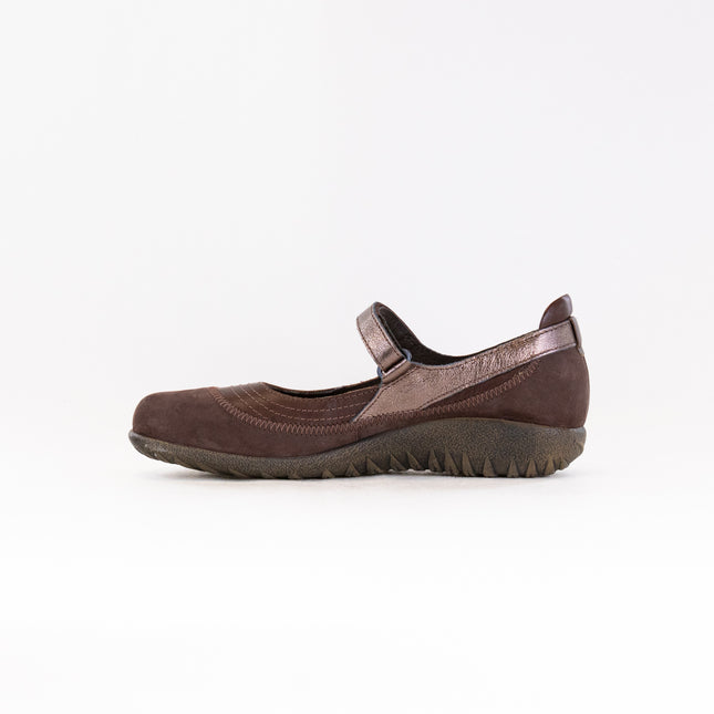 Naot Kirei (Women's) - Toffee Brown Lthr/Coffee Bean Nubuck/Radiant Copper Lthr