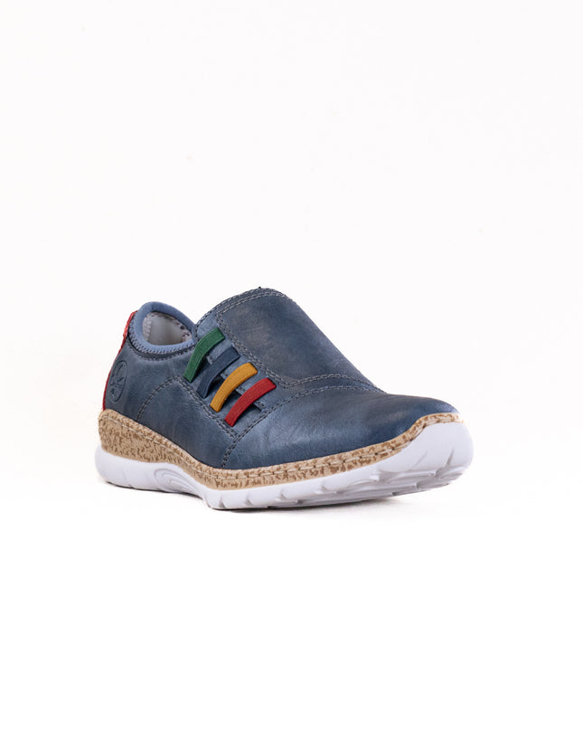 Rieker N4264-14 (Women's) - Blue