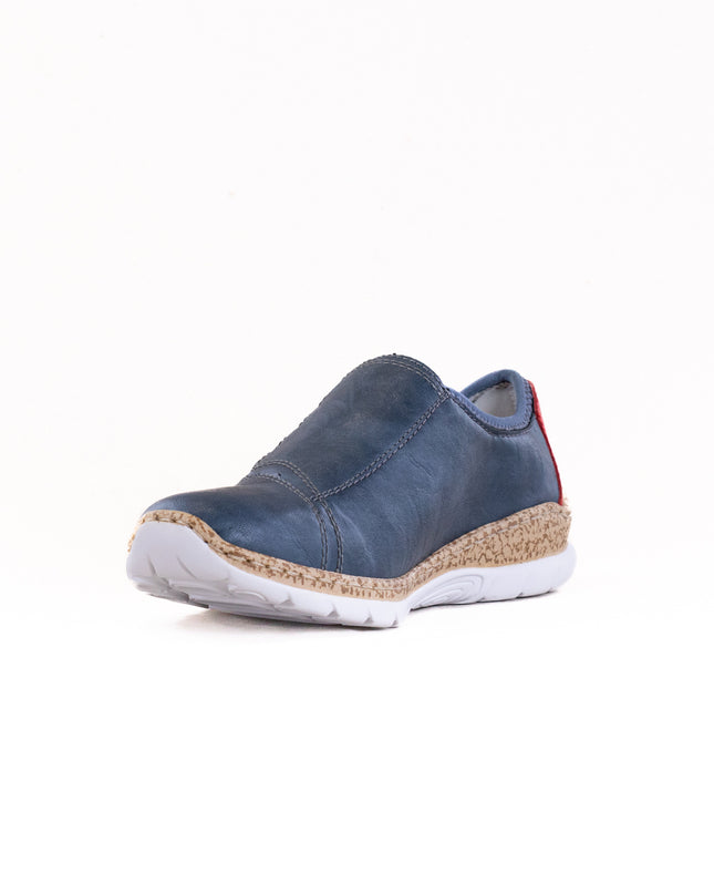 Rieker N4264-14 (Women's) - Blue