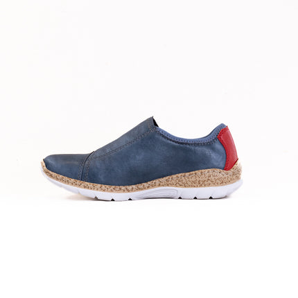 Rieker N4264-14 (Women's) - Blue