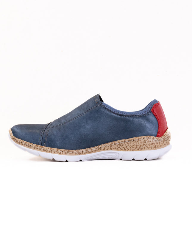 Rieker N4264-14 (Women's) - Blue