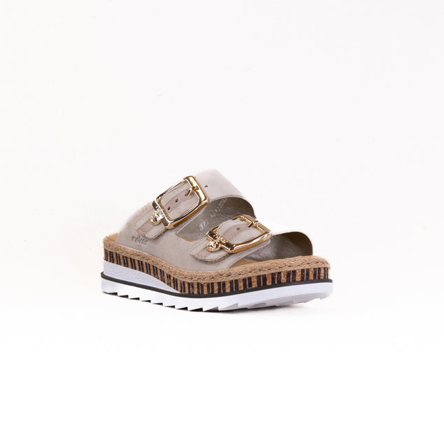 Rieker V7955 (Women's) - Iceburg/Nude