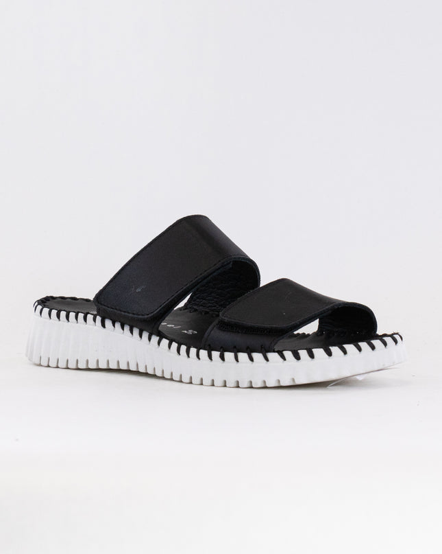 Eric Michael Angie Sandal (Women's) - Black Leather