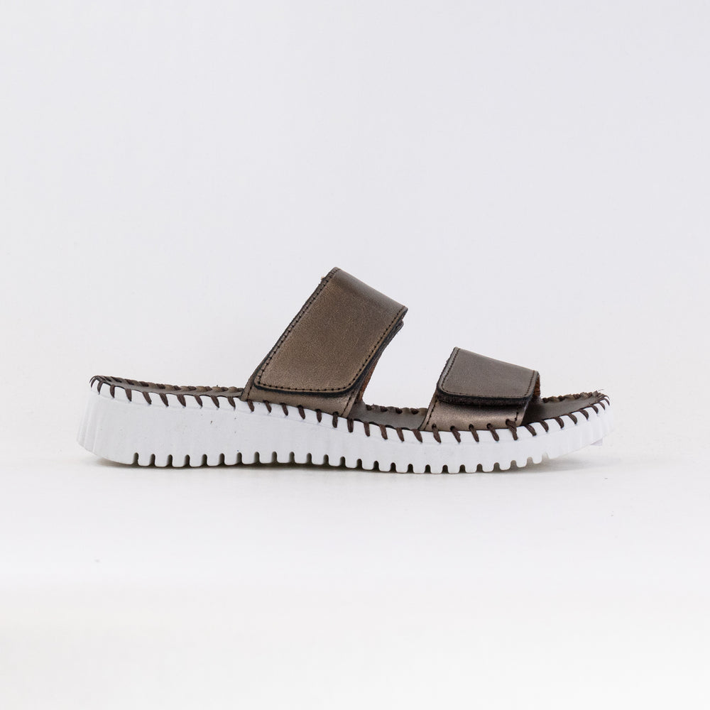 Eric Michael Angie Sandal (Women's) - Pewter Leather
