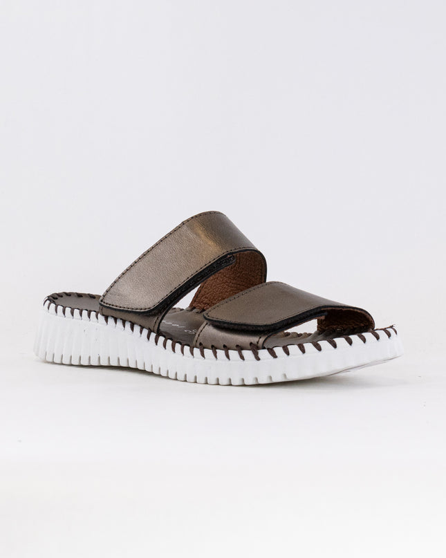 Eric Michael Angie Sandal (Women's) - Pewter Leather