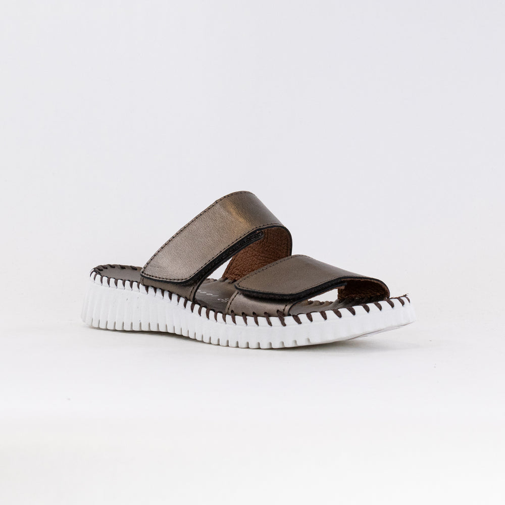 Eric Michael Angie Sandal (Women's) - Pewter Leather