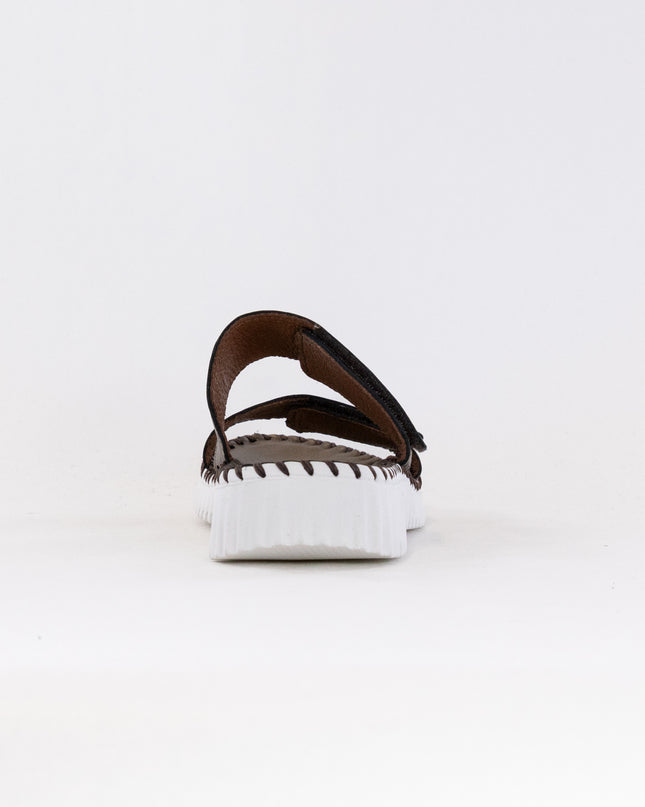 Eric Michael Angie Sandal (Women's) - Pewter Leather