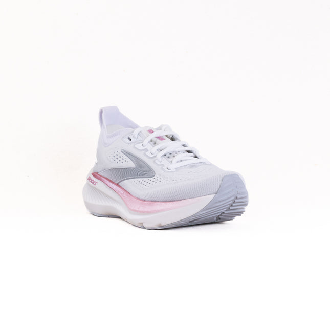 Brooks Glycerin 23 (Women's) - White/Harbor Mist/Metallic