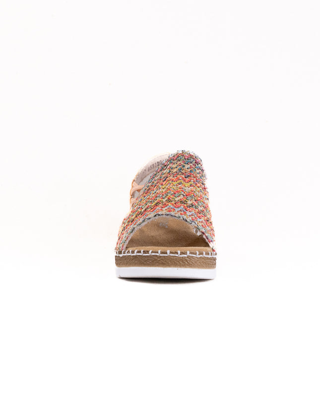Rieker Regina V1241 (Women's) - Multi/Apricot