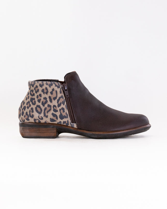 Naot Helm (Women's) - Cheetah Sue/Soft Brown