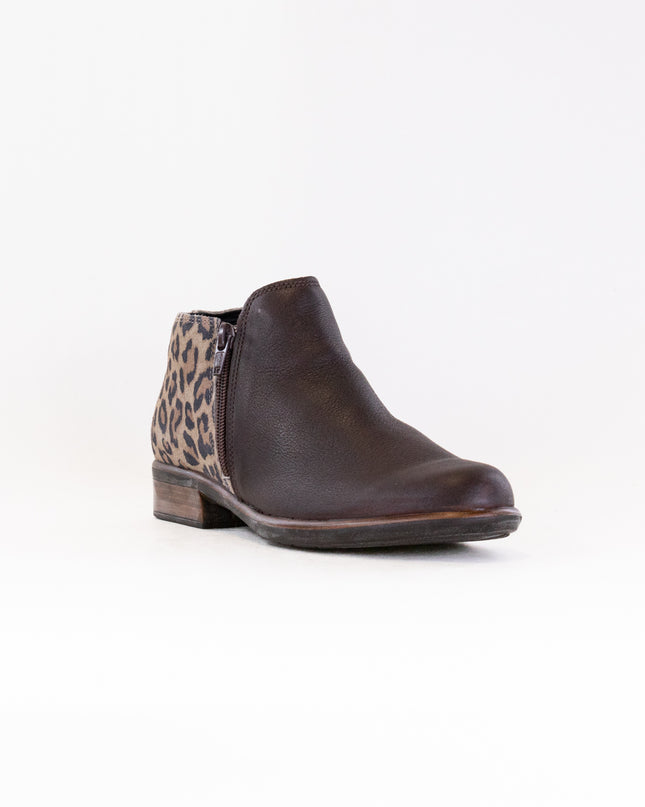 Naot Helm (Women's) - Cheetah Sue/Soft Brown