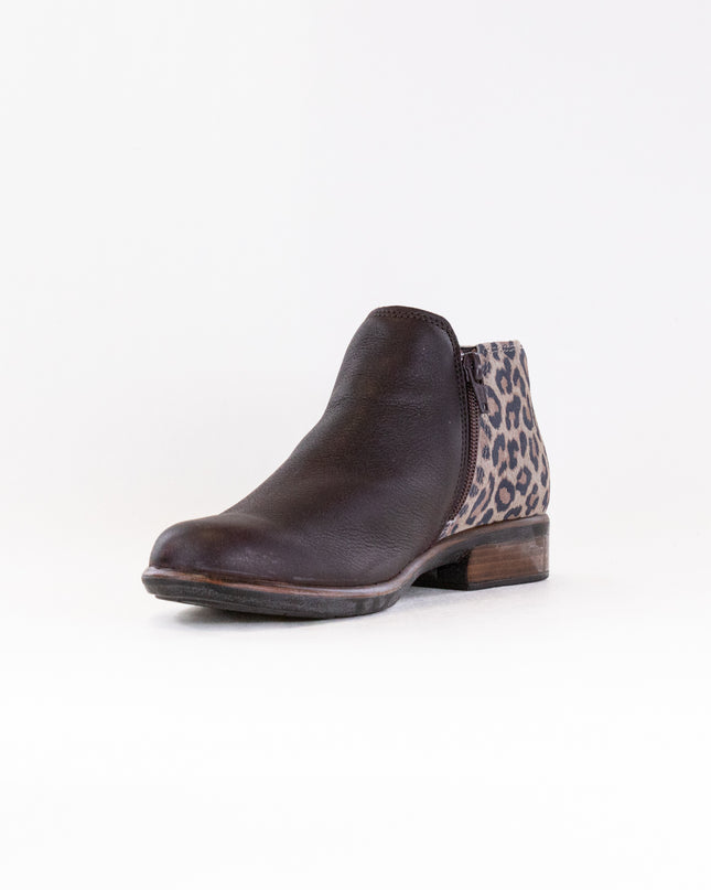 Naot Helm (Women's) - Cheetah Sue/Soft Brown