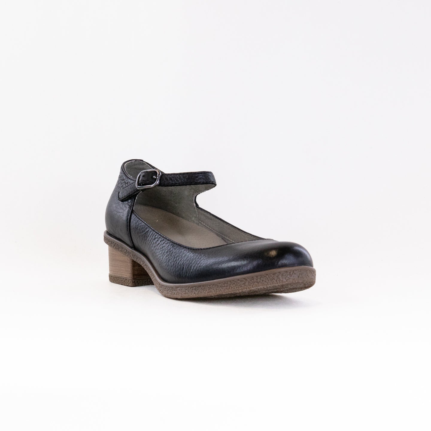 Dansko Deena (Women's) - Black Waterproof Tumbled