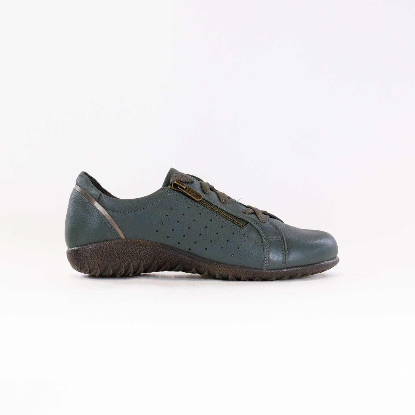 Naot Moko (Women's) - Green Leather Pewter