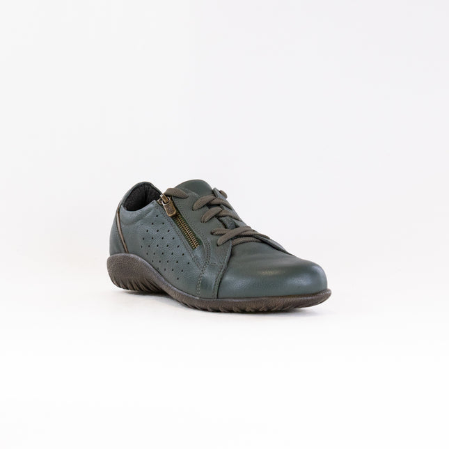 Naot Moko (Women's) - Green Leather Pewter