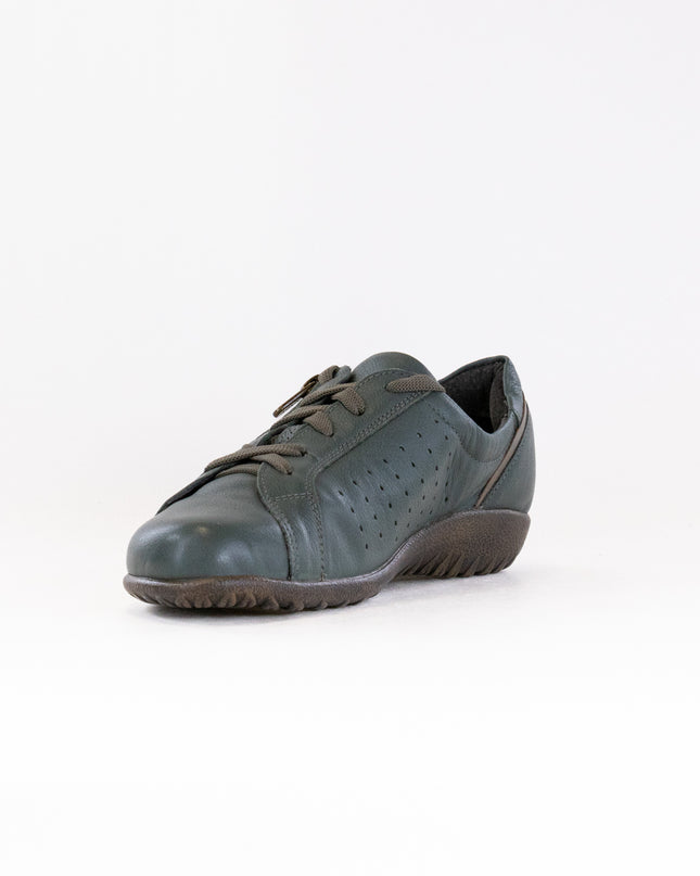 Naot Moko (Women's) - Green Leather Pewter