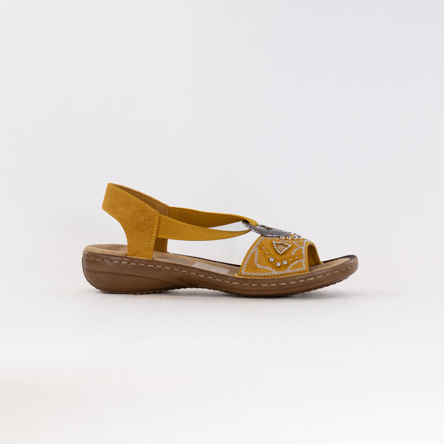 Rieker Regina Sandal (Women's) - Yellow