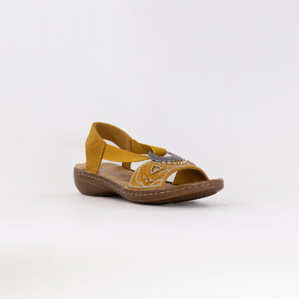 Rieker Regina Sandal (Women's) - Yellow