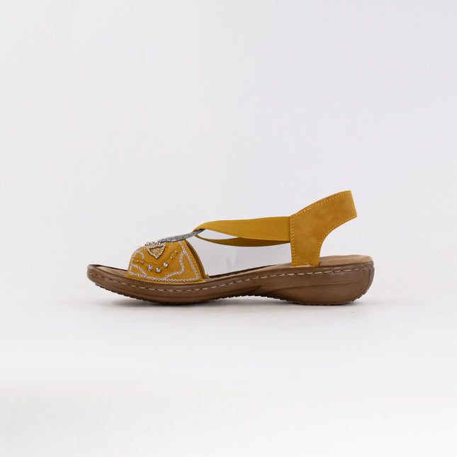 Rieker Regina Sandal (Women's) - Yellow