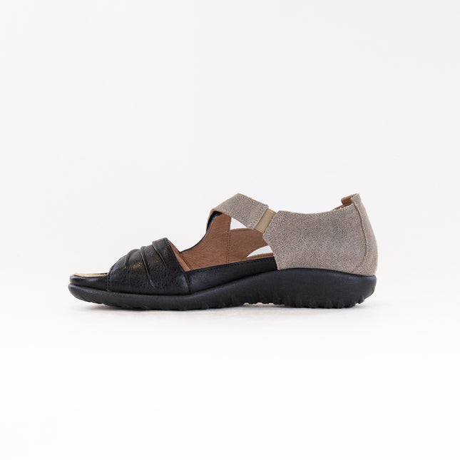 Naot Papaki (Women's) - Speckled Beige/Soft Black Leather