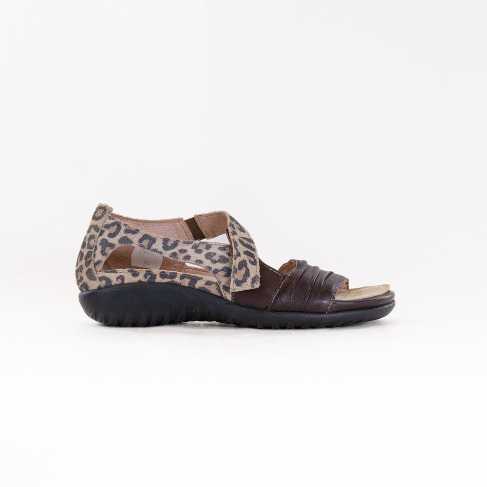 Naot Papaki (Women's) - Soft Brown/Cheetah Suede