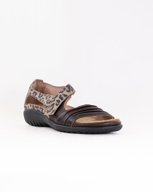 Naot Papaki (Women's) - Soft Brown/Cheetah Suede