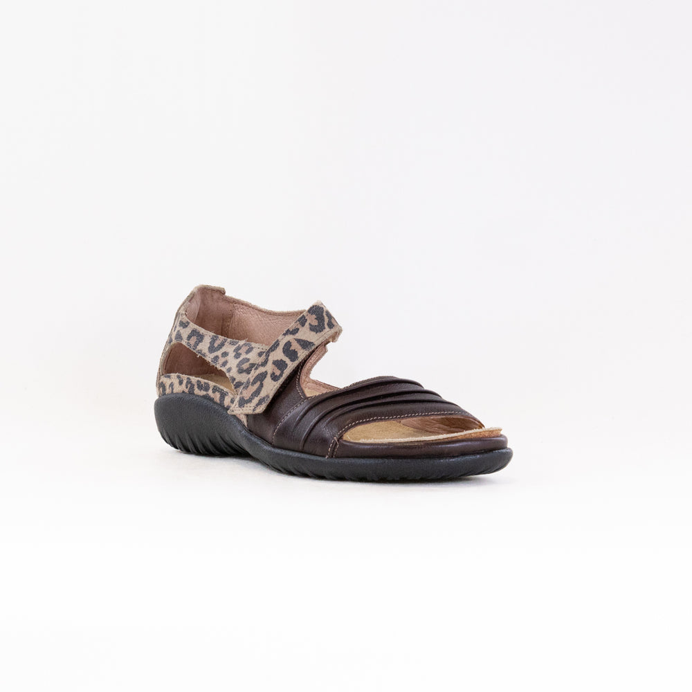 Naot Papaki (Women's) - Soft Brown/Cheetah Suede