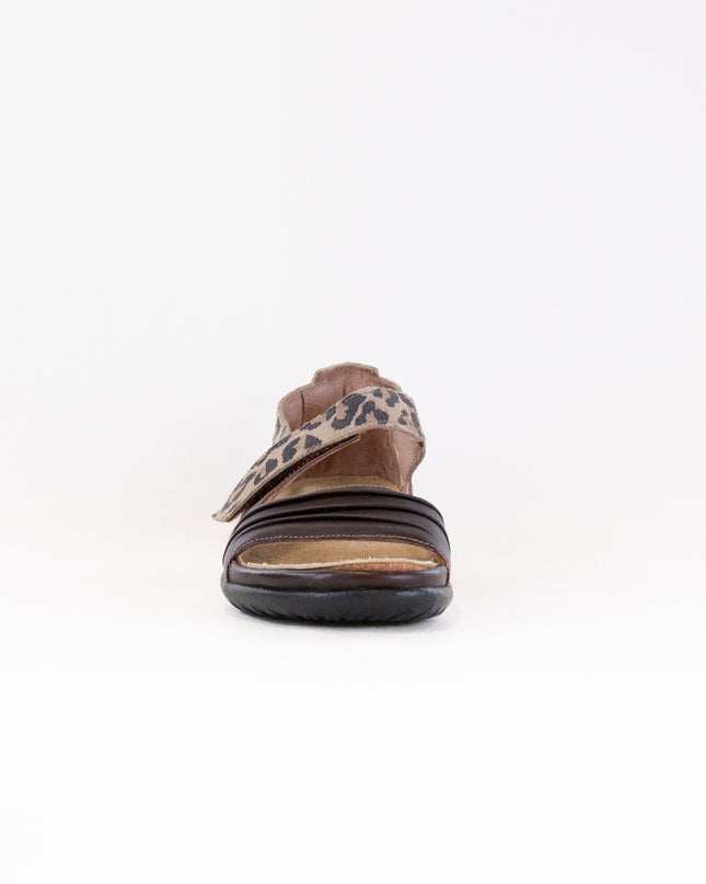 Naot Papaki (Women's) - Soft Brown/Cheetah Suede