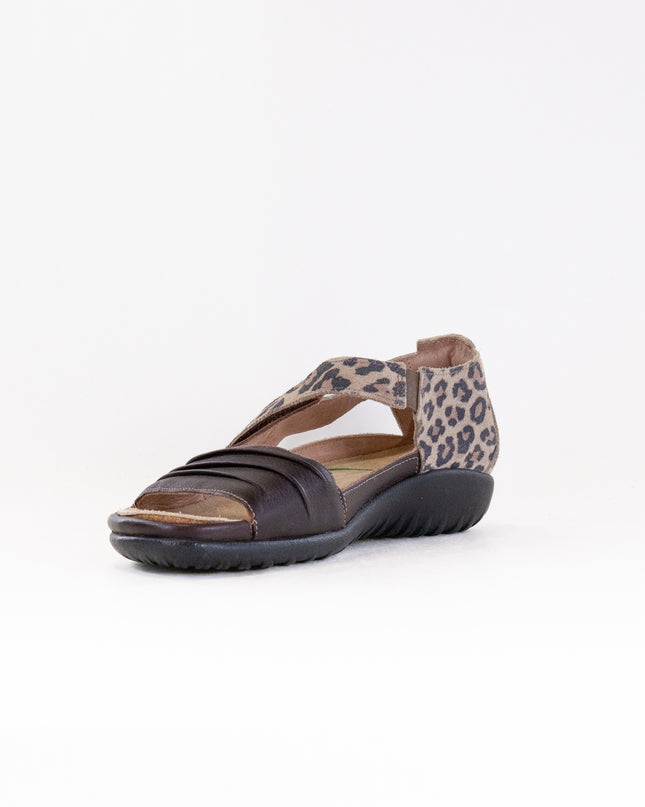 Naot Papaki (Women's) - Soft Brown/Cheetah Suede