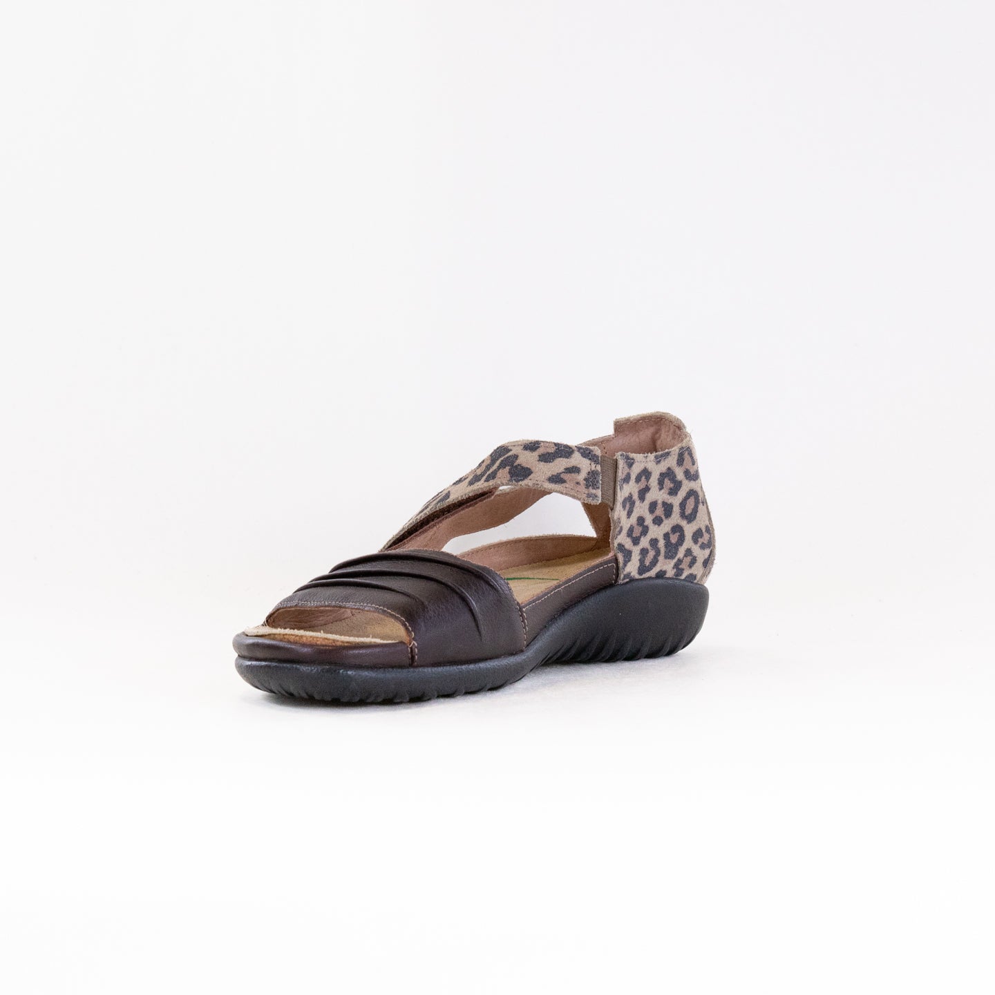 Naot Papaki (Women's) - Soft Brown/Cheetah Suede