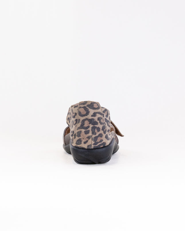 Naot Papaki (Women's) - Soft Brown/Cheetah Suede