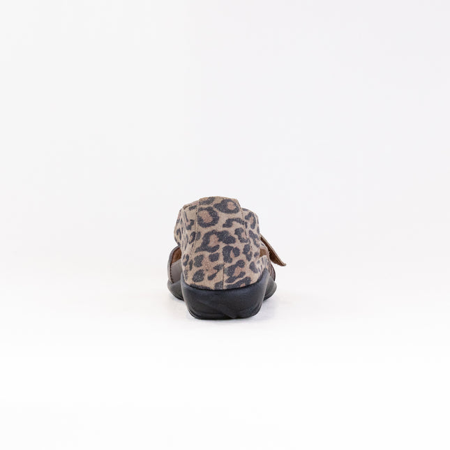 Naot Papaki (Women's) - Soft Brown/Cheetah Suede