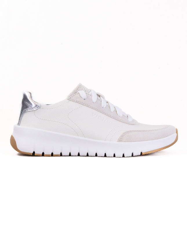 Vionic Uptown Sneaker (Women's) - Ivory/Silver