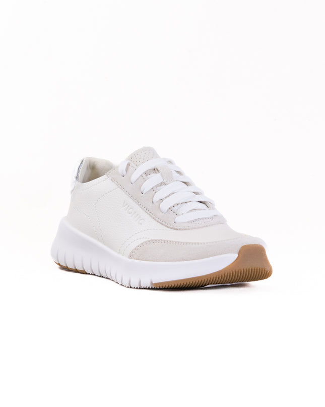 Vionic Uptown Sneaker (Women's) - Ivory/Silver